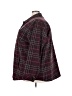 Torrid 100% Polyester Plaid Burgundy Fleece Size 3X Plus (3) - photo 5