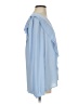 Banana Republic 100% Polyester Blue Long Sleeve Blouse Size S - photo 4