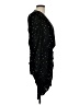 Current Air 100% Polyester Stars Black Cocktail Dress Size M - photo 4
