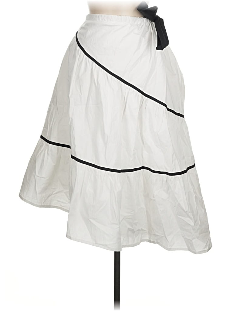 Pre-owned Assorted Brands Casual Skirt In White