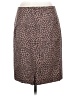 Ann Taylor LOFT Animal Print Brown Formal Skirt Size 8 - photo 2