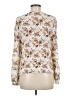 Daytrip 100% Rayon Ivory Long Sleeve Blouse Size M - photo 2