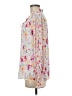 Unbranded Floral Pink Long Sleeve Blouse Size M - photo 5