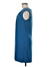 Evan Picone Solid Blue Casual Dress Size 8 - photo 5