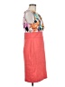 AGB 100% Polyester Color Block Orange Cocktail Dress Size 8 - photo 4