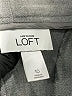 Ann Taylor LOFT Solid Gray Formal Skirt Size 10 - photo 4