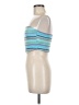 Shein 100% Polyester Blue Tube Top Size 6 - photo 5