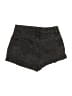 Shein Hearts Black Denim Shorts Size XS - photo 2