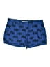 Route 66 100% Cotton Chevron-herringbone Blue Shorts Size 13 - 14 - photo 1