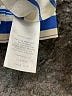 Talbots Stripes Blue Long Sleeve Blouse Size L - photo 8