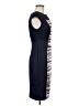 Connected Apparel Graphic Blue Cocktail Dress Size 6 - photo 4