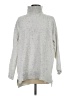 Ann Taylor LOFT Silver Turtleneck Sweater Size M - photo 1