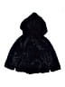 Apparis 100% Polyester Black Blue Jacket Size 6 - photo 2
