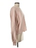 Double Zero Solid Pink Pullover Sweater Size M - photo 4