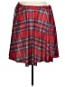 Unbranded Plaid Red Casual Skirt Size M - photo 2