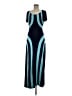 Trulli Teal Cocktail Dress Size M - photo 1