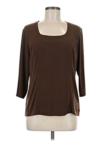 Simonton Says 3/4 Sleeve Top (view 1)