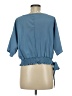 Unbranded Blue Short Sleeve Top Size M - photo 2