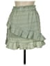 Shein 100% Polyester Green Casual Skirt Size 6 - photo 2