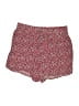 retrology 100% Rayon Floral Red Shorts Size S - photo 1
