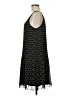 Club Monaco 100% Polyester Chevron-herringbone Black Casual Dress Size 8 - photo 5