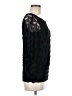Jessica Simpson 100% Nylon Black 3/4 Sleeve Blouse Size M - photo 4