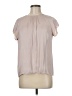 Jigsaw Tan Short Sleeve Blouse Size 6 - photo 1