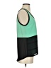 Naked Zebra 100% Polyester Green Sleeveless Blouse Size S - photo 4