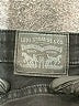Levi's Chevron-herringbone Black Jeans Size 24 waist - photo 7