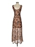 Louna Animal Print Brown Cocktail Dress Size S - photo 2