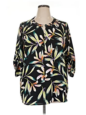 Cathy 3/4 Sleeve Blouse (view 1)