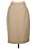 Calvin Klein Collection 100% Wool Solid Tan Wool Skirt Size 10 - photo 1