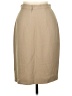 Calvin Klein Collection 100% Wool Solid Tan Wool Skirt Size 10 - photo 2
