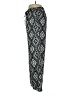Blue Island 100% Polyester Print Black Casual Pants Size M - photo 5