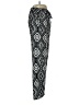 Blue Island 100% Polyester Print Black Casual Pants Size M - photo 4