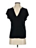 Serra 100% Viscose Black Short Sleeve Top Size S - photo 1