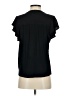 Serra 100% Viscose Black Short Sleeve Top Size S - photo 2