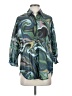 Stradivarius Print Green 3/4 Sleeve Blouse Size XXS - photo 1