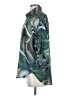 Stradivarius Print Green 3/4 Sleeve Blouse Size XXS - photo 5