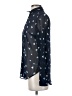 A New Day 100% Polyester Polka Dots Blue Long Sleeve Blouse Size XS - photo 5