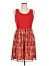 Doe & Rae 100% Polyester Red Cocktail Dress Size L - photo 1