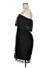 Express 100% Nylon Black Cocktail Dress Size M - photo 5