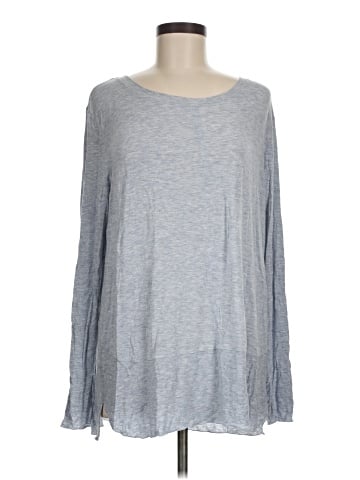 Blue Lemon Long Sleeve T-Shirt (view 1)