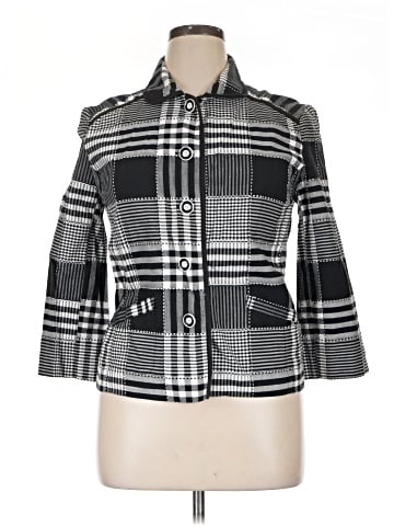 Requirements 3/4 Sleeve Button-Down Shirt (view 1)