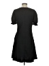 Unbranded Solid Black Casual Dress Size S - photo 2