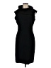 Spense Solid Black Cocktail Dress Size 8 - photo 1