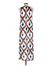 Unbranded Print Brown Casual Dress Size M - photo 2