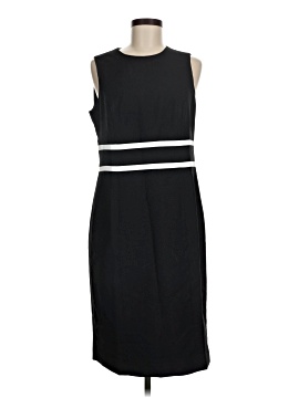 Robe Cocktail Evan-Picone Noire Taille 12 Extensible - Occasion Très Bon état
