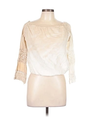 Hard Tail 3/4 Sleeve Blouse (view 1)