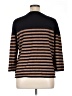 Alfred Dunner Stripes Brown Pullover Sweater Size XL - photo 2